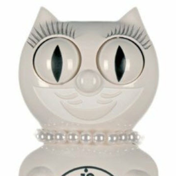 Urban Outfitters White Lady Kit-Cat Clock - Picture 3 of 4